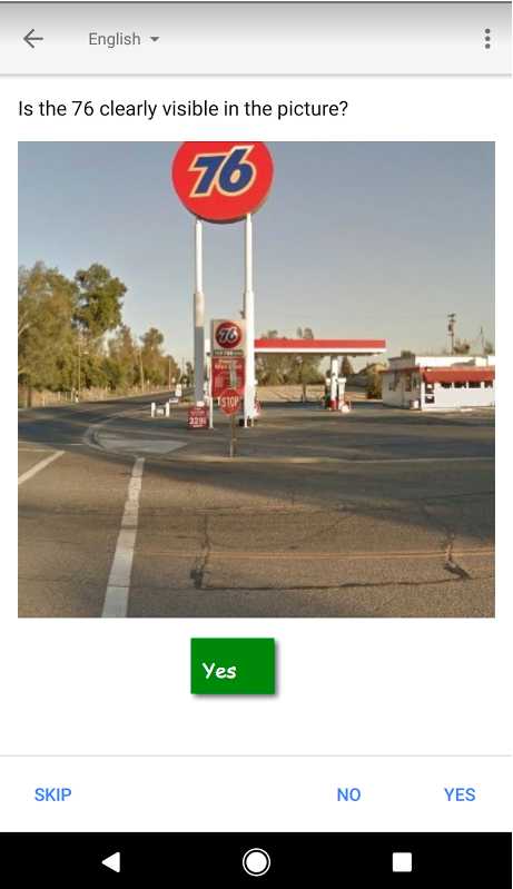 Google Crowdsource explicit.si